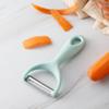 Cuchillo Pelador de Acero Inoxidable Mango de Plástico Rallador de Melón Venta al por Mayor Utensilios de Cocina Pelador Conveniente de Papa Fruta