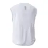 Chaleco ligero transpirable de verano transfronterizo para fitness, running y entrenamiento, camiseta sin mangas deportiva, camiseta sin mangas para hombre de seda helada