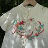 [Regalo] Traje de falda de cara de caballo para niña de familia Doodle verano para niños de dos piezas verano ropa china falda de bebé femenina