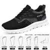 Zapatillas Verano Zapatos de Hombre Suela Blanda Transpirables Zapatillas de Running Tendencia Moda Zapatos Casuales Venta al por Mayor Transfronteriza Zapatos de Malla para Hombre