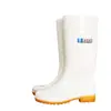 Botas Blancas de Higiene Alimentaria, Botas de Lluvia Multifuncionales, Altura Media del Tobillo, Resistentes al Desgaste, Resistentes a Ácidos, Álcalis y Sales, Botas de Lluvia de Protección Laboral