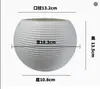 Vaso autoirrigável para preguiçosos, curto e redondo, vaso hidropônico simples estilo ins para mesa de casa, plantas verdes e suculentas, vaso de plástico