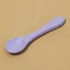 Productos para Madre y Bebé, Cucharas para Bebés y Niños Pequeños, Vajilla de Entrenamiento para Alimentación de Comida para Bebés, Cucharas Grandes de Silicona Anticaídas