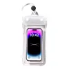 Bolsa Impermeável para Celular com Tela Sensível ao Toque, Adequada para Natação, Ciclistas, Serviços de Entrega, Bolsa Selada para Mergulho, Fontes Termais e Rafting