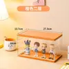 Rack de Exibição para Armazenamento de Caixas Surpresa Caixa de Armazenamento Feita à Mão Acrílico Bubble Mart Gabinete de Exibição Lego Rack de Armazenamento de Mesa
