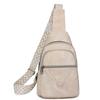 Nueva Bolsa de Pecho Cruzada para Mujer Transfronteriza Bolsa Cruzada Casual Coreana Bolsa de Hombro Versátil de Cuero Suave Retro para Mujer Mochila Explosiva