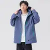 Chaqueta cortavientos e impermeable para exteriores transfronteriza 2026 nueva chaqueta cortavientos e impermeable ligera de primavera para hombre