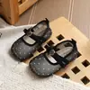 Zapatos Pequeños de Cuero Primavera Verano Malla de Puntos Zapatos Casuales Mary Jane Zapatos de Princesa para Niñas Niños Transpirables Zapatos de una sola pieza Huecos 2026