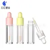 Tubo de Gloss Labial Petg Totalmente Transparente Tubo de Brilho Labial Novo Tubo de Gloss Labial Material de Embalagem Material de Embalagem de Cosméticos Fornecedor