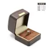 Caja para Pendientes, Broche, Joyero, Anillo, Anillo de Diamante, Caja para Collar, Par de Cajas para Anillos, Joyero de Jade con Piedras Preciosas, Tres Cajas Doradas