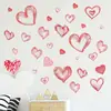 Pegatinas de Pared de Amor para el Día de San Valentín Transfronterizas Atmósfera Festiva Fiesta Propuesta Boda Decoración de Pared Pegatinas Pegatinas para Ventanas Venta al por Mayor