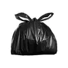 Hualong Negro Doméstico Desechable Bolsa de Basura tipo Chaleco Personalizada Cocina Engrosada Grande Bolso de Mano Bolsa de Plástico Bolsa Chaleco