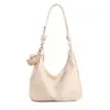 Bolsa Transversal Versátil 2026 Primavera e Verão Nova Bolsa Retrô Textura de Bolsa Tote Casual Estilo College Ombro Único Grande Capacidade Novo Modelo