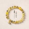 Pulseira Ágata Coração de Açúcar Estilo Templo Taobao Pulseira Criativa Cultural Esmaltada Cinza Pulseira Atacado Barraca Mercado Noturno Área Cênica