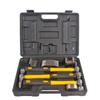 Conjunto de Martelos para Chapa Metálica de 7 Peças, Ferramentas Automotivas para Chapa Metálica, Martelo de Lixar, Ferramentas para Chapa Metálica para Reparo de Amassados, Martelo com Forro de Ferro, Especificações Múltiplas