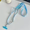 Nova Alça de Celular Transversal Ajustável de Fita Patchwork Simples, Alça de Bolsa para Pendurar no Pescoço, Corda Longa Venda por Atacado