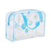 Nova Bolsa Cosmética Daisy Pvc Bolsa de Higiene Pessoal Bolsa de Armazenamento para Viagem Portátil Grande Capacidade Impermeável Bolsa de Higiene Pessoal