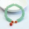 Pulsera de Ábaco de Jade con Borla de Ágata Estilo Palacio Venta al por Mayor de Fábrica S3042605