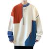 2026 Superventas Transfronterizos Estilo Japonés Otoño e Invierno Nuevo Suéter Pulóver Casual de Cuello Redondo Suéter de Punto Holgado para Hombre