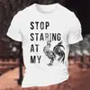 2024 comercio exterior transfronterizo verano nuevo gallo europeo y americano impresión digital 3D manga corta cuello redondo camiseta top para hombre