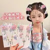 Accesorios para el Cabello de la Dinastía Han para Niñas, Tocado de Estilo Antiguo, Nueva Cadena para la Frente Chinoiserie, Borla de Princesa Súper Hada, Accesorios para el Cabello para Niños