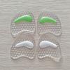 Almofada Meia Sola Anti-desgaste e Anti-dor para Sandálias de Salto Alto GEL Macio Granulado Massageador Colmeia Almofada de Meia Sola Patch Antiderrapante
