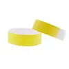 Pulseras desechables transfronterizas, pulseras para parques de atracciones infantiles, pulseras para festivales de música, pulseras de entrada a eventos, pulseras coloridas personalizadas