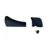 Capa de Pé de Mesa e Cadeira de Plástico Capa de Pé de Mesa de Estudo Acessórios Tampa de Plugue de Tubo de Aço Almofada de Pé Curva Oval Silenciosa Capa de Pé