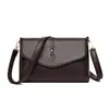 Bolso de Piel Suave para Mujer Estilo Nuevo 2026, Bolso de Moda para Madre de Mediana Edad y Mayor, Bolso de Hombro de Gran Capacidad, Bolso Cuadrado Pequeño Cruzado Venta al por Mayor
