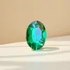 [Pedido Mínimo de 1440 Piezas] Diamante Ovalado Cristal de Vidrio Adorno para Cabeza de Vestido de Novia Accesorios de Cristal Funda para Teléfono Móvil Adornos de Pedrería