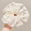 Encaje Francés de Alta Gama 2025 Nuevo Lazo para el Cabello Elegante Temperamento Flor para el Cabello Cuerda para el Cabello para Mujer Scrunchie Lazo para Cola de Caballo