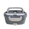 Fábrica 1.5L Caja de Almuerzo Térmica Eléctrica Aislada para Bicicletas, Revestimiento Interior de Acero Inoxidable, Revestimiento Interior de Plástico, Extraíble y Lavable, Caja de Almuerzo para Montar en Coche