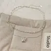 Collar Plateado Oscuro con un Diseño Único, Versátil y Elegante, Cadena para Clavícula de Alta Gama en Tendencia de Moda para Mujeres