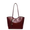 Bolsa Tote Casual Tendência Transfronteiriça, Grande Capacidade, Novo Modelo 2026, Versátil Simples de Ombro, Bolsa de Ombro Fashion para Mãe e Filha