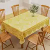 Nova Toalha de Mesa Retangular de Tecido Estilo Francês com Renda para Mesa de Jantar e Mesa de Centro, Moderna, Aconchegante e Fresca, Estilo Europeu, Venda por Atacado