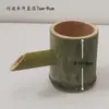 Acessórios para Fontes de Água de Bambu, Filtro para Aquário, Enfeites Decorativos de Tubo de Bambu Feitos à Mão para Sala de Estar e Jardim, Artesanato de Bambu