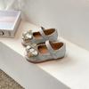 Zapatos de Princesa para Niñas 2025 Primavera y Otoño Nuevos Zapatos para Niños Suela Suave Zapatos de Cuero Pequeños para Bebé Zapatos de Cristal para Niñitas Modernos