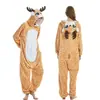 Pijama de una pieza con animales de dibujos animados, franela, Pegaso, Unicornio, Tiburón, Dinosaurio, León, Pijama de pareja, Ropa para casa