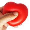 En Stock Envío Mismo Día Bola Antiestrés de Espuma PU en Forma de Corazón, Bola para Aliviar el Estrés con Forma de Corazón, Adecuada para Donación de Sangre y Salones de Belleza