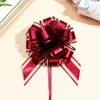 Transfronterizo 50# grande mate metálico tridimensional flor de bola decoración de coche de boda regalos de vacaciones de Navidad cinta de flores