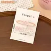 Presilha de Cabelo Desenho Animado Doce Coreano para Mulheres Pequena Fresca Simples High-End Presilha Bico de Pato Versátil Estilo Ins Presilha Lateral Acessórios de Cabelo