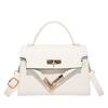 Textura de Alta Qualidade e Bolsa Feminina Elegante 2025 Verão Nova Tendência da Moda Bolsa Transversal de Ombro Único, Bolsa de Mão Elegante e Versátil