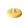 Celebridade da Internet Tampa de Silicone para Copo Tampa de Copo à Prova de Poeira e Insetos Tampa de Copo Redonda Fofa Tampa Universal para Caneca Tampa para Xícara de Chá Universal