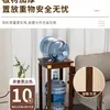 Nuevo Estilo Zen Chino Soporte de Flores de Bambú de Pie para Sala de Estar Mesa de Flores Simple con Ensambles de Caja y Espiga Soporte de Exhibición de Adornos Mesa de Flores para Balcón