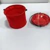 Cubo pequeño plegable para exteriores para niños para lavar pinceles, juguete de pintura artística, cubo para atrapar peces, camarones y conchas