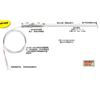 Sonda de resistência de platina PR-11-3-100-1/8-36-E-120,PR-11-3-100-1/8-6-E-120