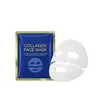 Mascarilla Facial Hidratante de Colágeno Tipo Hoja Hidratación Profunda Cuidado Calmante Piel del Rostro Mascarilla Ajustada