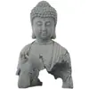 Decoración de Sala de Té con Flores para Jardinería Estilo Chino, Adorno para Acuario Sakyamuni, Figura de Buda para Entrada del Hogar