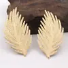Accesorios para Joyería DIY Hoja de Cobre Puro Hoja con Nervaduras Colgante de Hoja Pasador Accesorio para el Cabello Corona para el Cabello Material Estilo Chino Encanto Antiguo Nuevo Estilo Chino