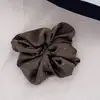 Nuevos Scrunchies de Satín Estilo Coreano con Pedrería para Niñas, Lazo para el Cabello Scrunchie de Satín para Peinados de Moño